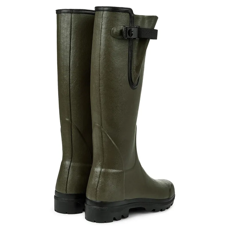 Le Chameau Ladies Vierzon Jersey Lined Wellingtons Vert Chameau-1